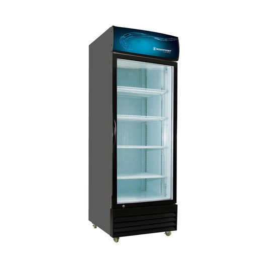 WestPoint Upright Showcase Chiller 550L Black WPSN-5517RT