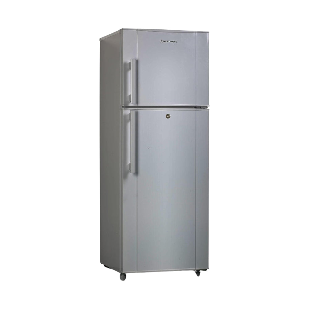 Westpoint Double Door Defrost Refrigerator 240L Silver WRN-2417EI