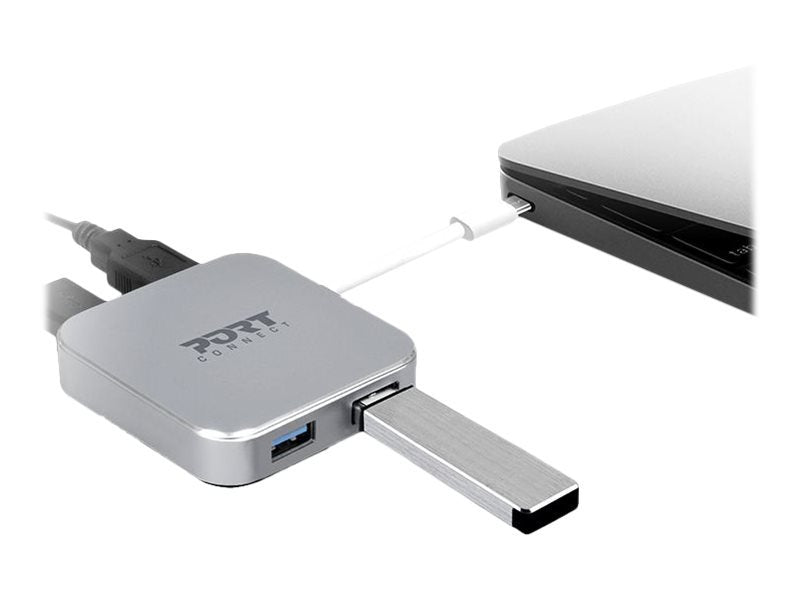 PORT USB HUB 4 PORTS USB 3.0 TYPE C