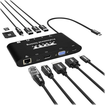 PORT TYPE C TRAVEL 1X4K++DOCKING STATION