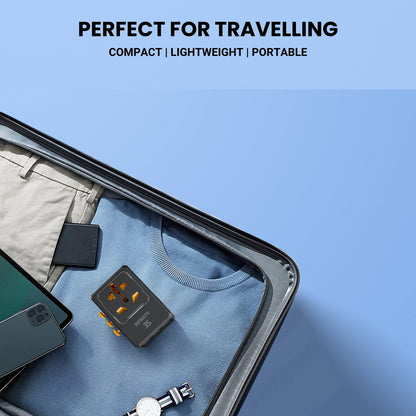 Infinyty Atlas-35 Universal Travel Adaptor 35W |Black