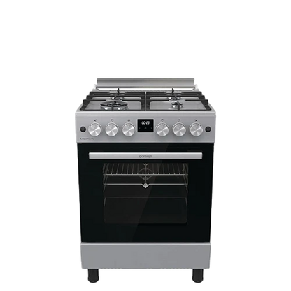 GORENJE Freestanding 4 Burner Full Gas Cooker with Oven GGI6C20S