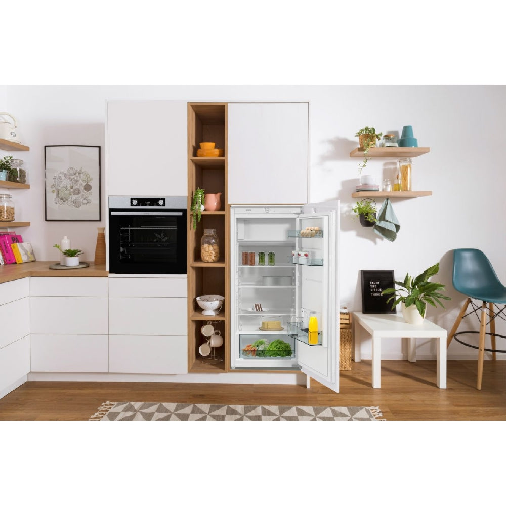 Gorenje Built-in Fridge Freezer 186L White RBI4122E1