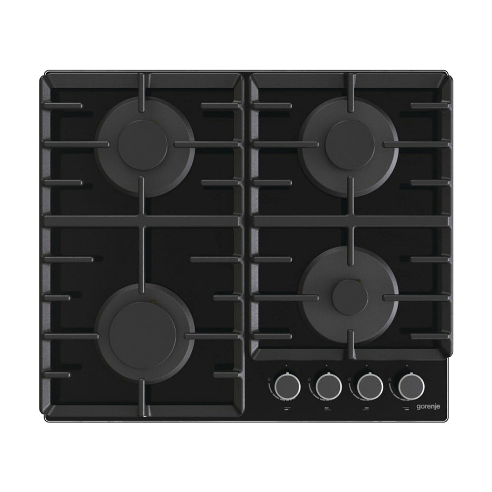 Gorenje Built In Gas Hob with 4 Burner Black GT642AB