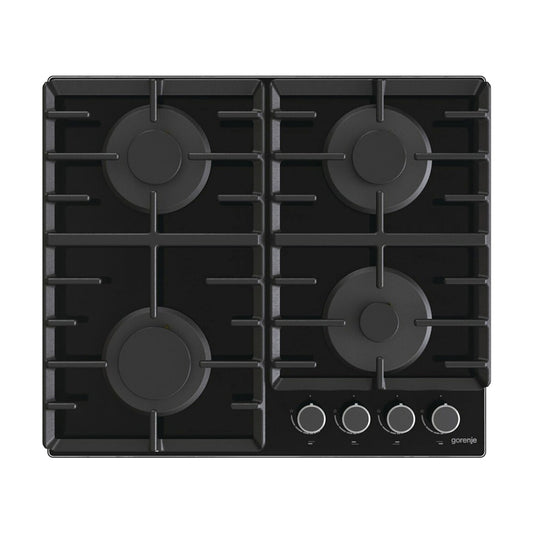 Gorenje Built In Gas Hob with 4 Burner Black GT642AB