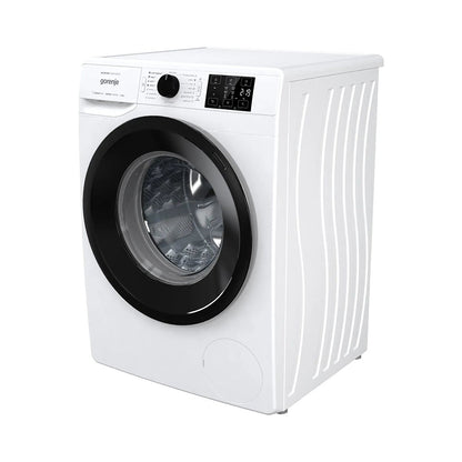 Gorenje WNEI84BS Fully Automatic Front Load Washing Machine with Inverter Motor, 8 Kg, 1400 RPM and 16 Programs, White, 1 Year Warranty