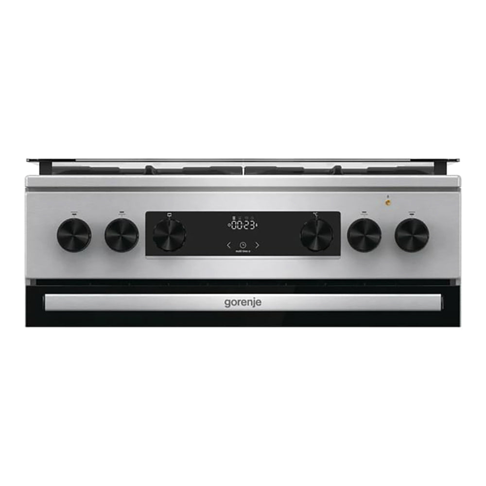 Gorenje Combined cooker Gas + Electric 4 Burner Grey GK6C62XA