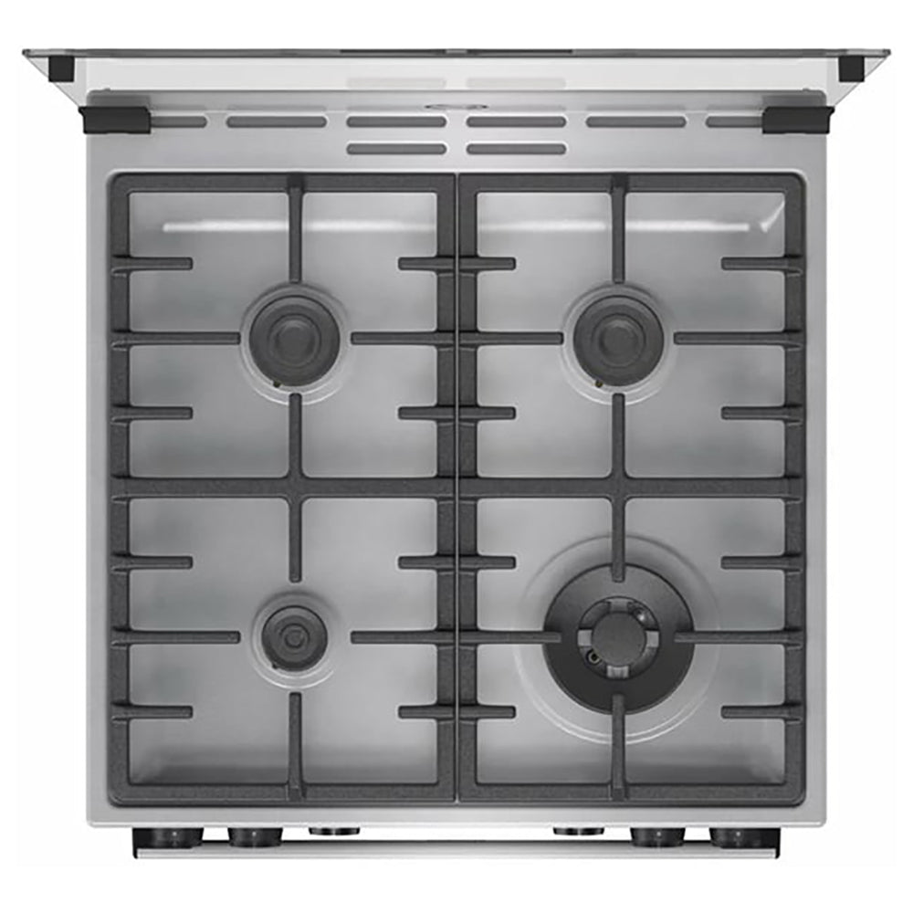 Gorenje Combined cooker Gas + Electric 4 Burner Grey GK6C62XA