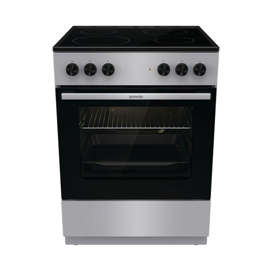 Gorenje Freestanding Electric Cooker Silver GEC6A11SG