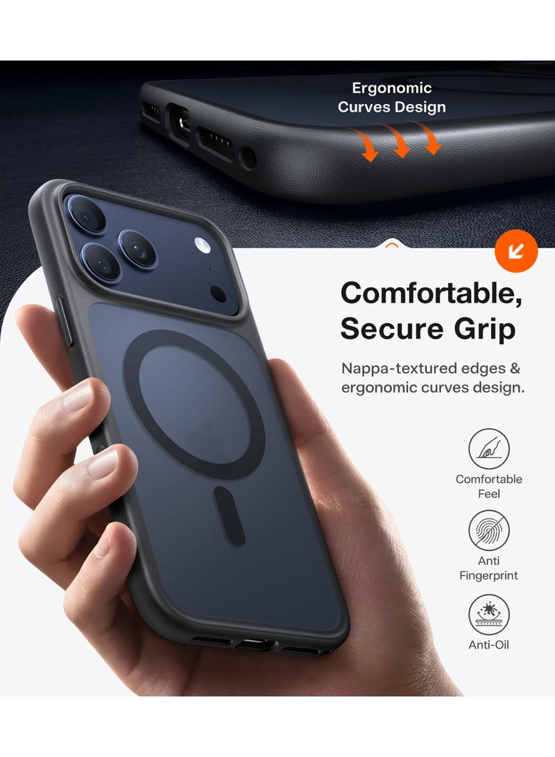 TORRAS Guardian Magnetic Case for iPhone 17 Pro - Black