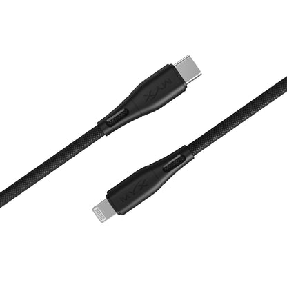 MYX PRO USB-C TO LIGHTNING DATA CABLE BLK