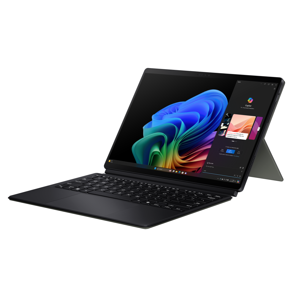 Asus ProArt PZ13 OLED Laptop 16GB RAM, 1TB SSD, Snapdragon X Plus X1P 42 100 Processor, 13.3-inch OLED touch display, Nano Black, HT5306QA-LX002W