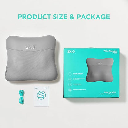 SKG VS500 Waist Massager, Smart Heating Waist Support, Electric Muscle Relaxation Therapy Device