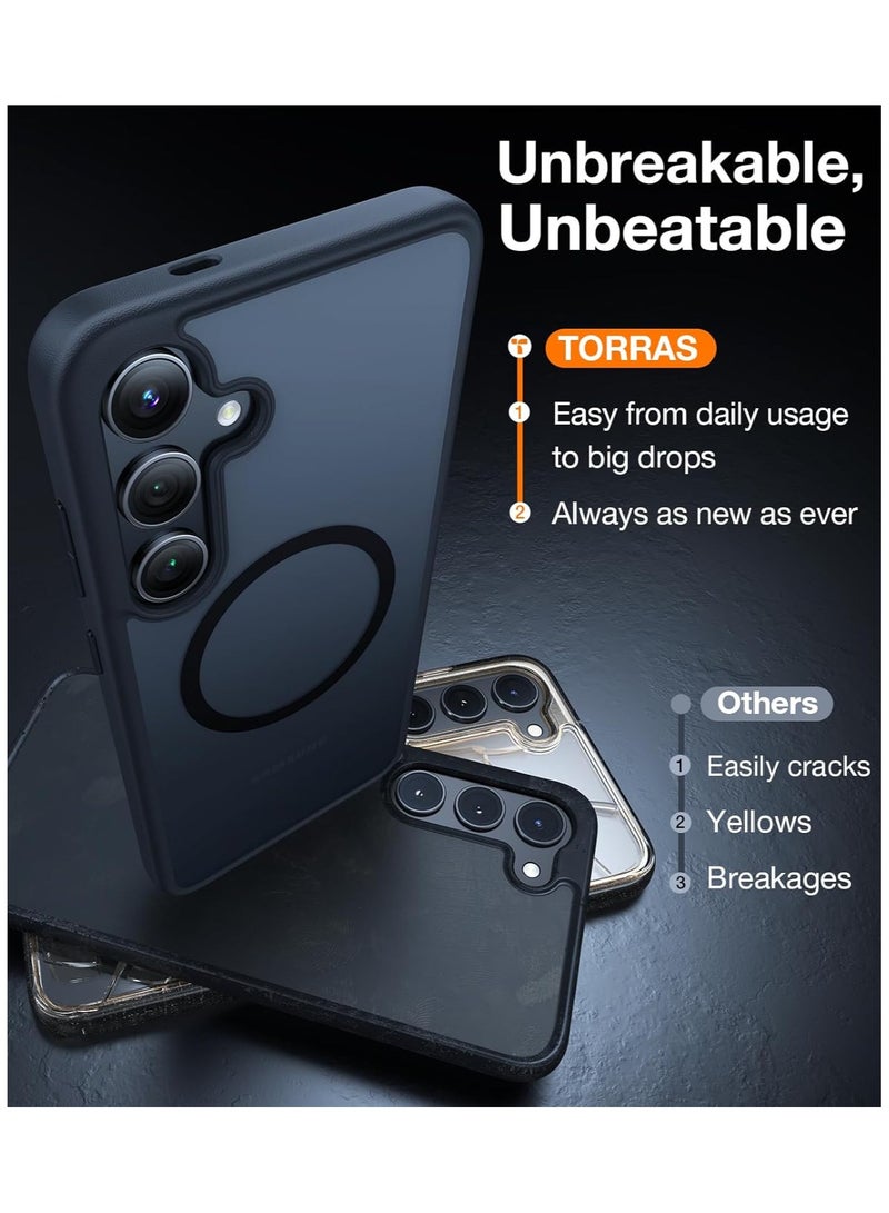 TORRAS Guardian Magnetic Case for Samsung Galaxy S25+ - Black