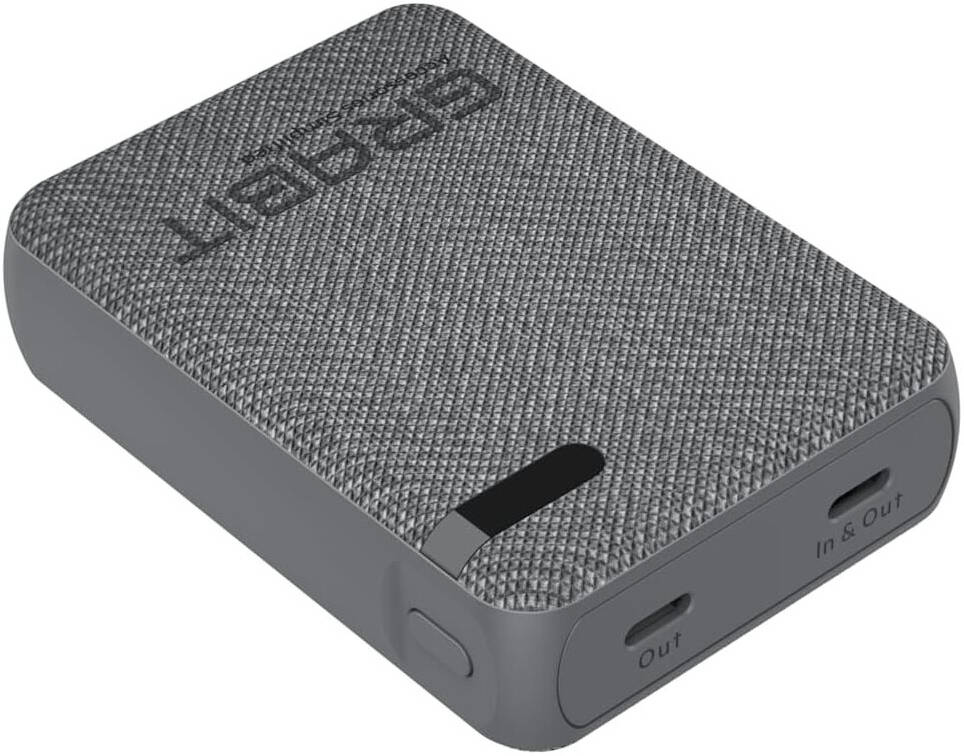 GRABIT GPOWER-100T PWR 10KMAH PD GREY