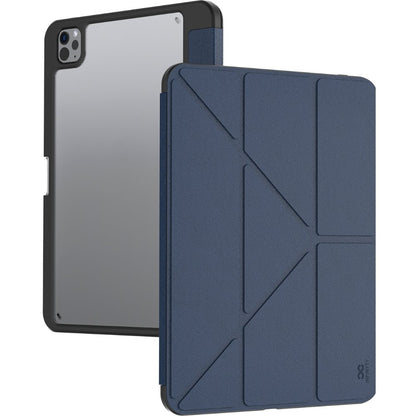 Infinyty Smart-Rap iPad Case with Tri-Fold Stand iPad Pro 11-inch (2024), Navy Blue