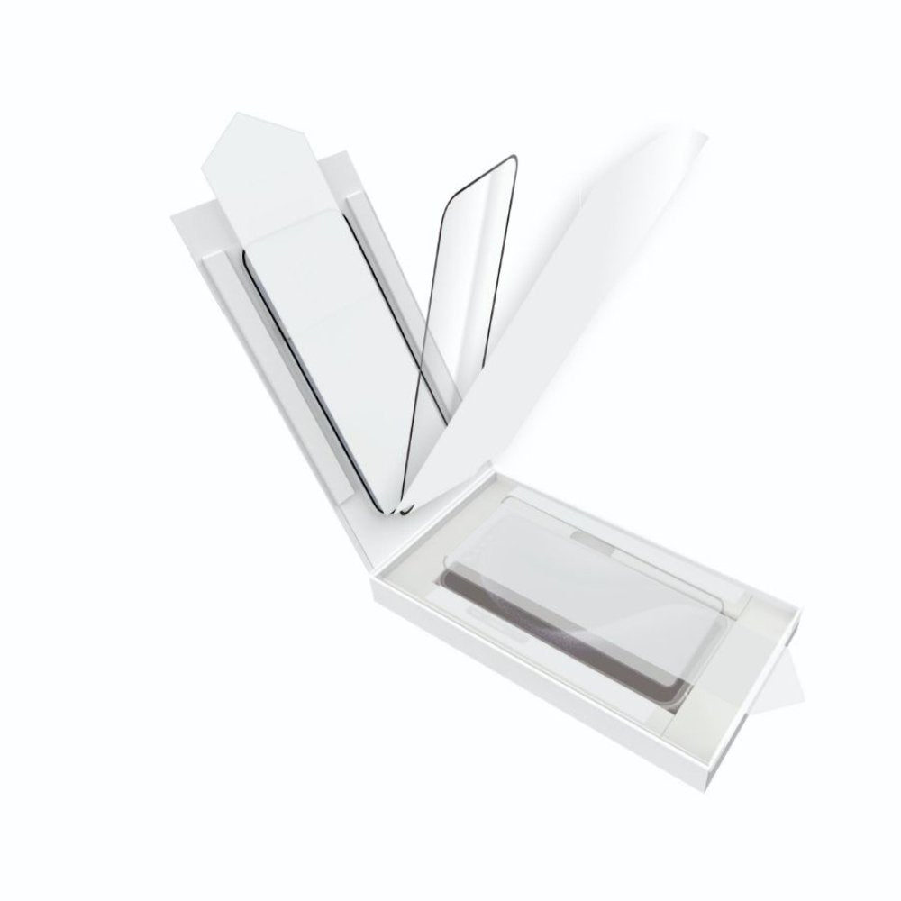 Infinyty Shield-X Ultra-Clear HD Tempered Glass iPhone 16, Transparent