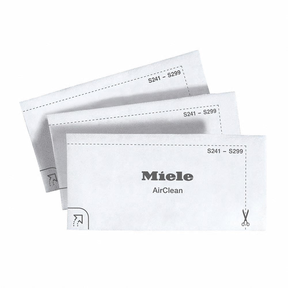 Miele Super Air Clean Filter White 3-Piece