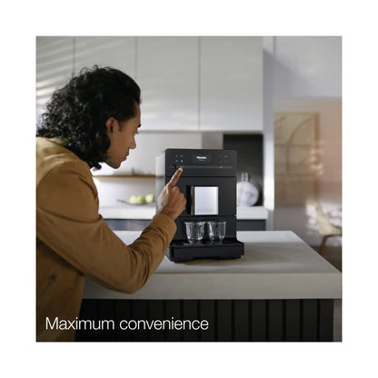 Miele Automatic Coffee Maker & Espresso Machine 1.3L Obsidian Black