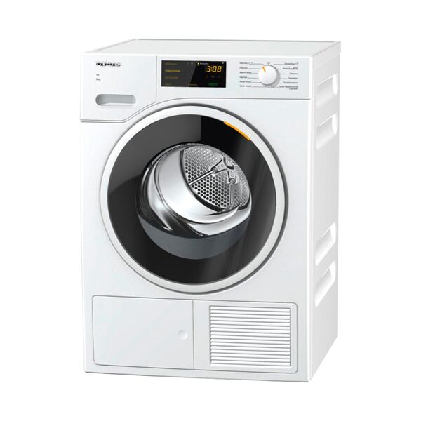 Miele Heat Pump Front Load Tumble Dryer 8kg White TWD260