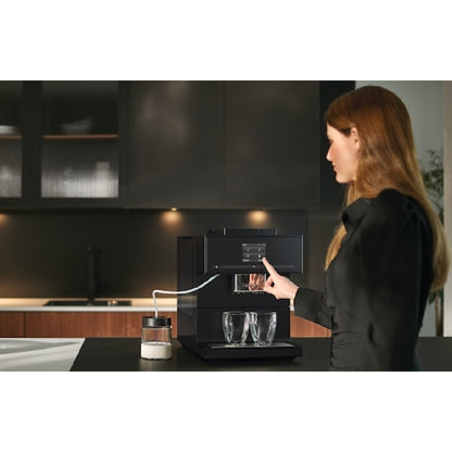 Miele Countertop coffee machine CM 7750 GB, Obsidian Black Matt, 12531160