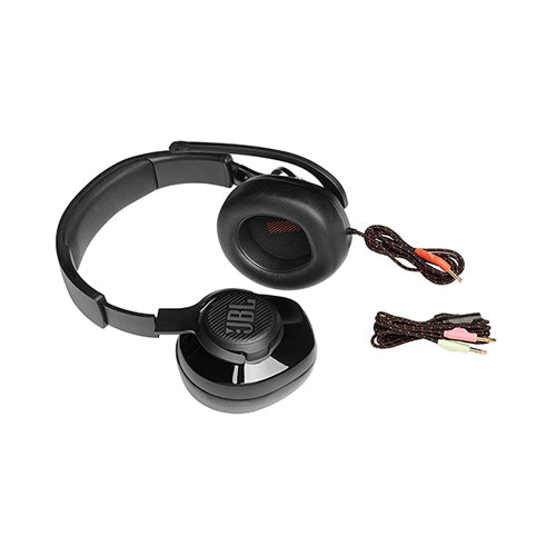 JBL Quantum 200 Gaming Headset With Mic Black