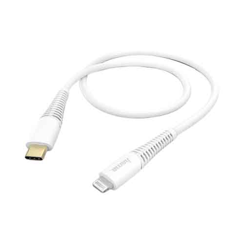 Hama USB-C to Lightning Cable With Car Charger White