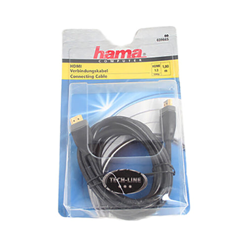 Hama High Speed HDMI Cable 180cm Black