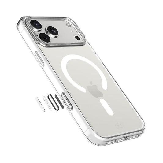 Infinyty Crylex Premium Clear Case with Camera Button for iPhone 17 Pro
