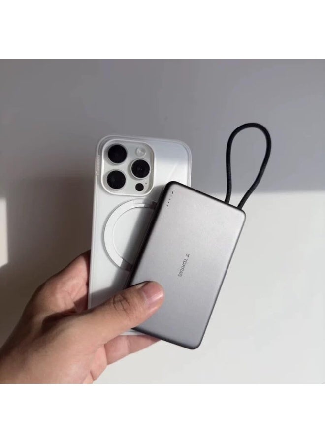 TORRAS PebbleLink 10000mAh Power Bank - Grey
