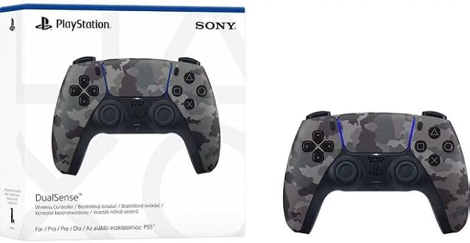 Sony DualSense Wireless Controller for PlayStation 5 — Grey Camouflage