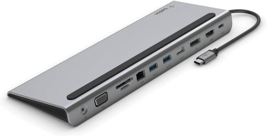 Belkin 11-in-1 USB-C Multiport Hub with HDMI PD 100W – Laptop Dock Adapter
