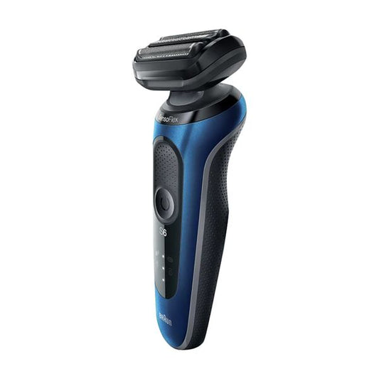 Braun Series 6 Wet & Dry Shaver With Travel Case Blue