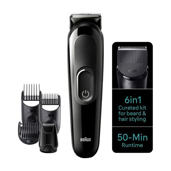 Braun 6-In-1 Multi Grooming Kit Black