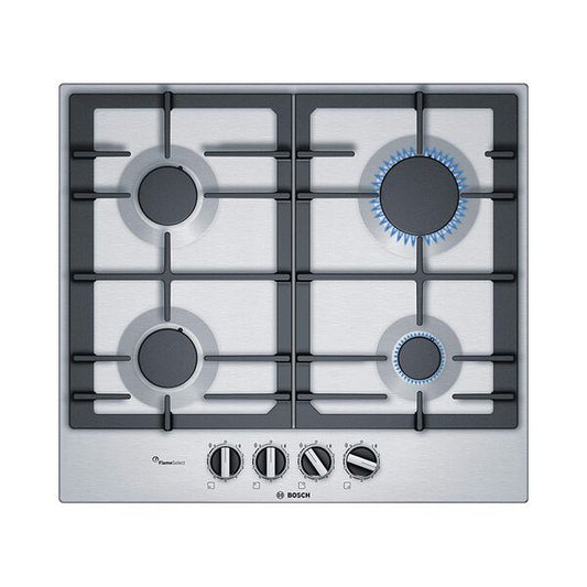 Bosch 4 Burners Gas Hob 60 cm Silver PCP6A5B90M