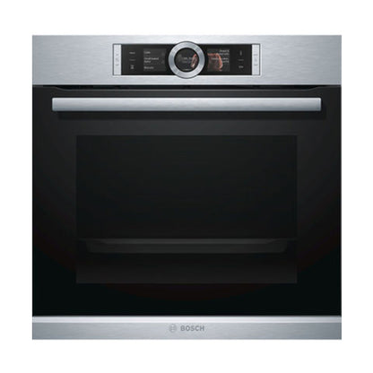 Bosch 71 Liter Built In Multifunction Oven Black and Grey