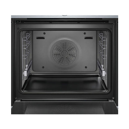 Bosch 71 Liter Built In Multifunction Oven Black and Grey