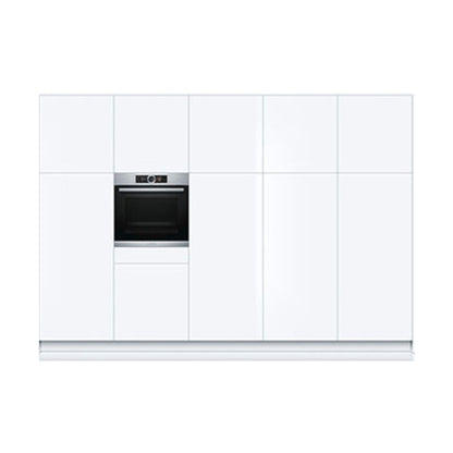 Bosch 71 Liter Built In Multifunction Oven Black and Grey