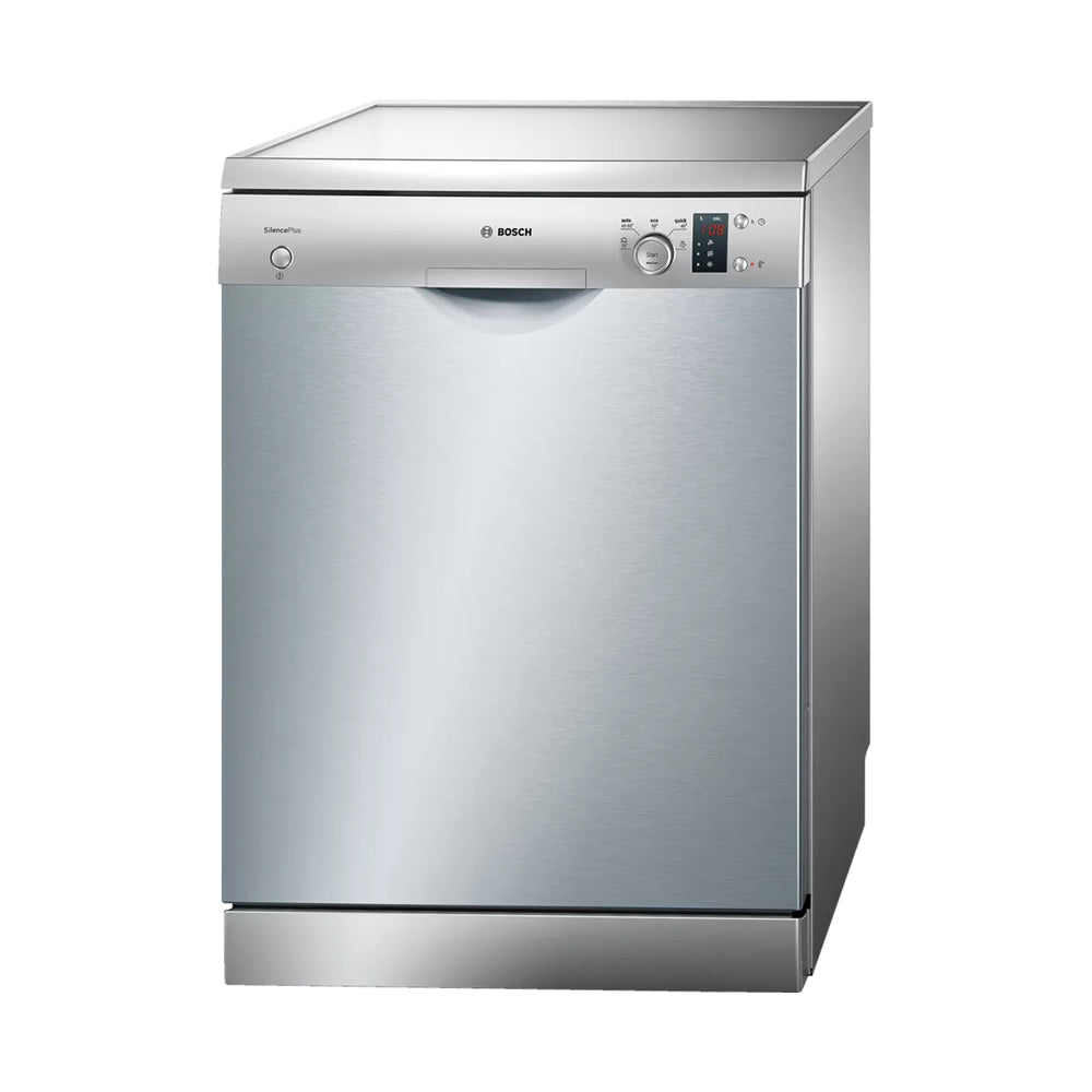 Bosch 12 Place Settings Freestanding Dishwasher 60cm Silver SMS50D08GC