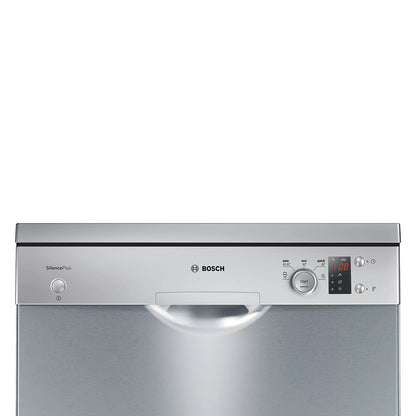 Bosch 12 Place Settings Freestanding Dishwasher 60cm Silver SMS50D08GC