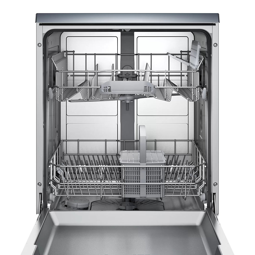 Bosch 12 Place Settings Freestanding Dishwasher 60cm Silver SMS50D08GC