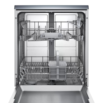 Bosch 12 Place Settings Freestanding Dishwasher 60cm Silver SMS50D08GC