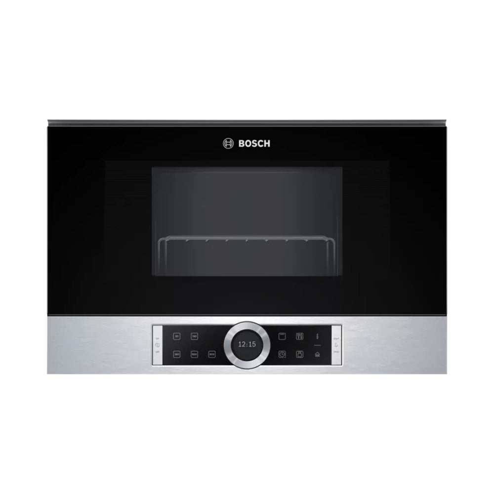 Bosch Built-In Microwave 21000ml Black/Silver