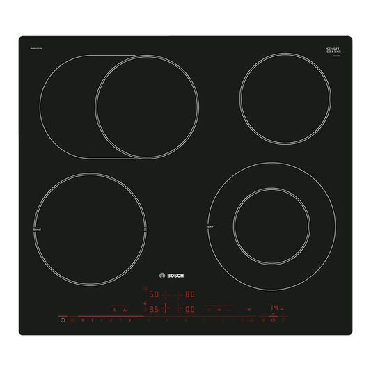 Bosch 4 Zones Electric Hob 60cm Black PKN601DV1M