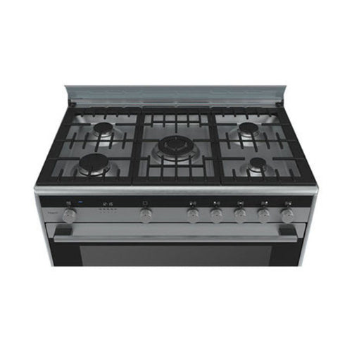 Siemens 5 Burners Gas Cooker Silver HQ738357M