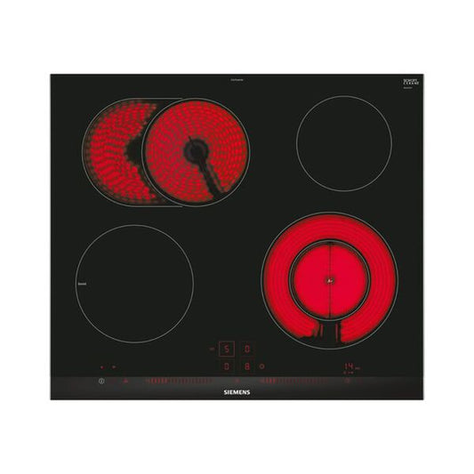 Siemens Home Connect Built In Ceramic Hob 60 cm Black ET675LNV1M