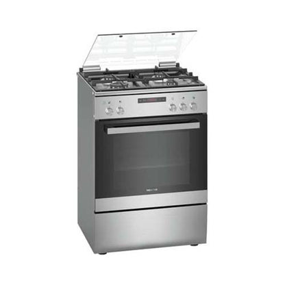 Siemens 4 Burners Gas Cooker Silver HG2M30E50M