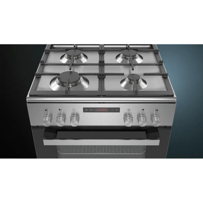 Siemens Free Standing Combination Cooker 60cm Silver HX8P3AE50M