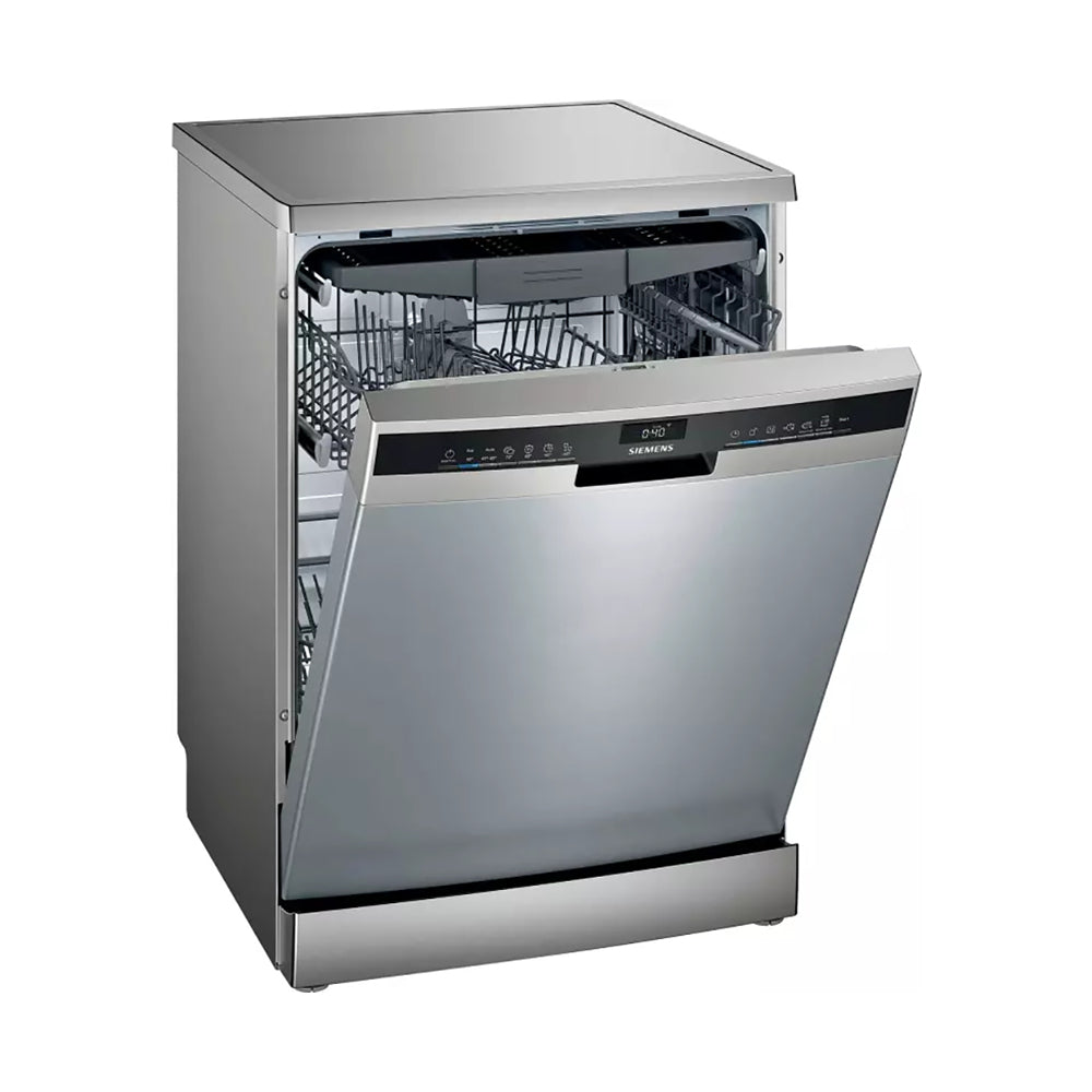 Siemens 13 Place Settings Freestanding Dishwasher Silver SN23HI26MM