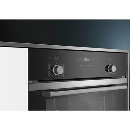 Siemens Built-In Oven With Added Steam Function 66L Black